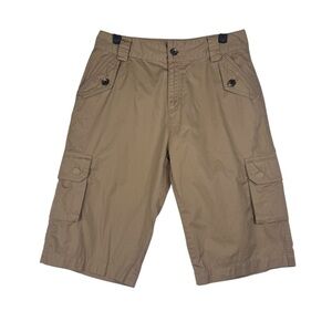 Lauren Ralph Lauren Khaki Tan Cargo Pocket Shorts Size 4